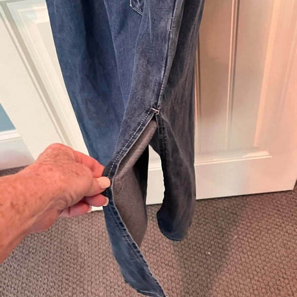 Coco + Carmen Denim Dress Ladies Size S/M Fall Perfect Cowgirl Nashville Cottage - Picture 6 of 9